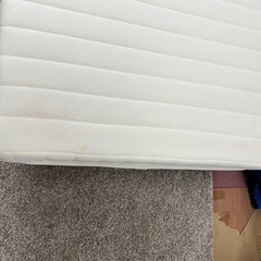 簡易ベッドマットレス付の画像