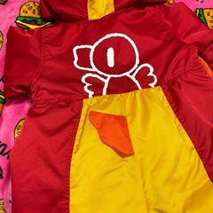 ジャンプスーツ つなぎ 95 レトロ あひるの画像