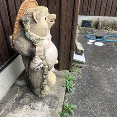 たぬきの置物大きめの画像