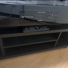 【お取引中】SHARP シャープ AQUOS AUDIO AN-AR300 アクオス オーディオ テレビ台 スピーカー キャスター 付きの画像