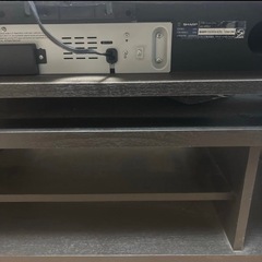 【お取引中】SHARP シャープ AQUOS AUDIO AN-AR300 アクオス オーディオ テレビ台 スピーカー キャスター 付きの画像
