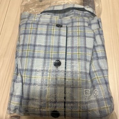新品未使用タグ付き　グンゼ　GUNZE 介護　パジャマ　ルームウェア　M メンズ　長袖長ズボン　男性　介護用パジャマ　ルームウェア　マジックテープの画像