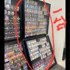 美品！！新品購入。2年ほどの使用。上下セット　一台　トレーディングカード用ショーケースの画像