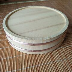 寿司桶　木製の画像