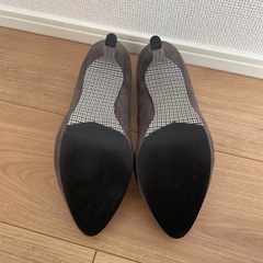 RANDA パンプス スエード ヒールの画像