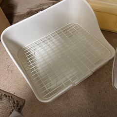 うさぎのゲージ トイレ付きの画像