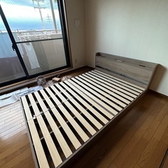 RASIK(ラシク)ダブルベッド 140cm・引き取り限定の画像