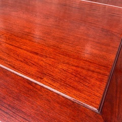 高級座敷机　花梨無垢の座敷机150㎝　角脚　の画像