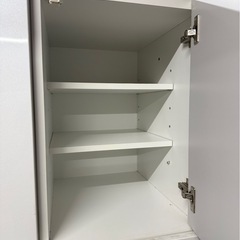 株式会社エコーエコー　キッチンボード　レンジボード　ホワイト　ステンレスの画像