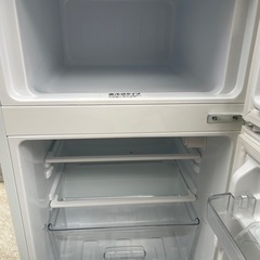 冷凍冷蔵庫　ガラス扉　97L引き取り限定　の画像