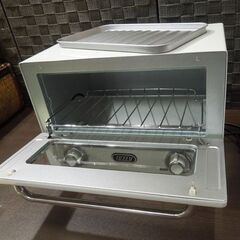 レトロカラー Toffy 900W 遠赤ヒーター オーブントースター  K-TS3 ペールアクア 札幌市東区 新道東店の画像