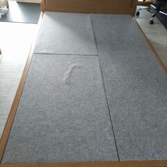 札幌市近郊の方限定！送料無料！大塚家具 収納付きセミダブルベッドフレームの画像
