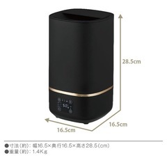未使用に近い　ドウシシャ 加湿器 超音波式 の画像