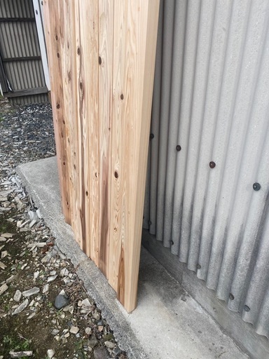 木材　杉　間柱　角材　3000x45x105mm 9本セット