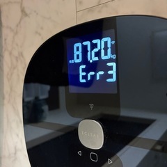 エレコム　体組成計　HCS-WFS01 体重のみ測れますの画像