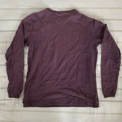 商談中　x'tyle 製　長袖Ｔシャツ　メンズ：ＸＬ（ＬＬ）　パープル色の画像