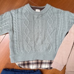 キッズ　100cm 冬物まとめ売りの画像