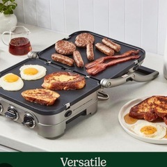 Cuisinart インドアグリドラー　ホットサンド　クイジナートの画像