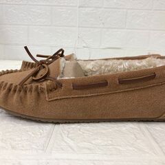 F）MINNETONKAミネトンカ キャリーⅡ 25㎝ シナモン ＃40553の画像