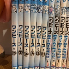 ワンピースDVD1式✨ぬいぐるみオマケ付きの画像