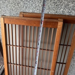 障子　ガラスの画像
