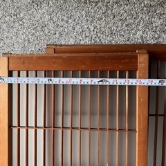 障子　ガラスの画像