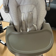 KATOJI ハイローチェア　ピッコロ グレージュの画像