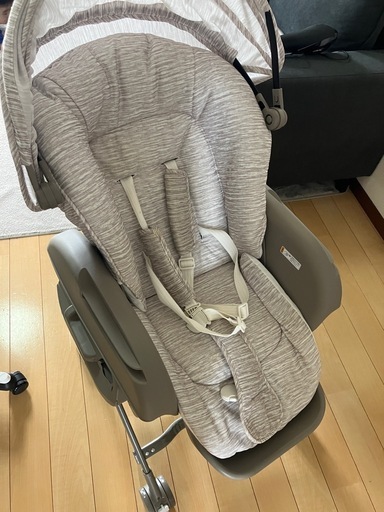 KATOJI ハイローチェア　ピッコロ グレージュ