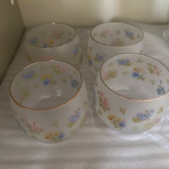 4個セット　麦茶用カップ　グラスの画像
