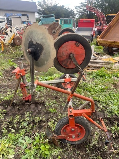 培土機 畝立て機 トラクター用 アタッチメント 中古 現状販売