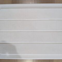 「ニトリ ３段ケース（オールホワイト） 幅25×奥行35×高さ28cm 書類収納・小物入れ」の画像