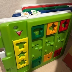 ベビーサークル　はらぺこあおむし　ミュージカルキッズランド　DX 日本育児の画像