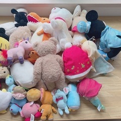 色んなキャラぬいぐるみの画像