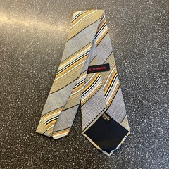 サ2510-295 Armour Tie ネクタイ マルチカラー グレー系 使用感有りの画像