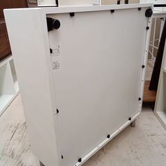 リユースのサカイ栃木店★ジモティ割あり★ IKEA 本棚 ホワイト W70.5×D26×H80 クリーニング済み TC11243の画像