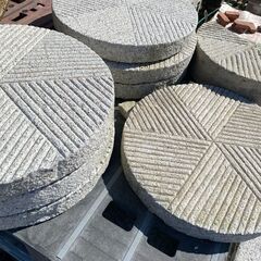 石臼飛び石　敷石　飛石　庭石の画像