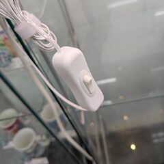 【廃盤品】ディスプレイラック IKEA イケア 幅43cm ガラス扉 キャビネット DETOLF デトルフ トップハイライト付き ガラスケースの画像