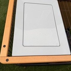 犬ゲージ ハウス といれつきトイレ付きの画像