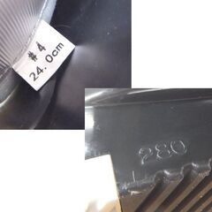 シュトロイレ 24.0cm ジュニア スキーブーツ ETERNAL PROGRESS DRIVE3 ブラック アウトソール 280mm 3バックル STREULE☆ 札幌市 北区 屯田 の画像