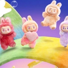 Labubu Big into Energy ラブブ アソート ぬいぐるみペンダント セミコンプ 6種 正規品の画像