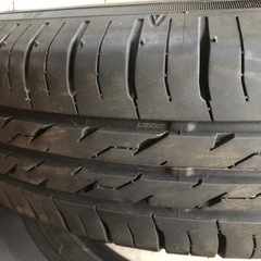 145/80r13 ECO FINE 22年製タイヤ2本の画像