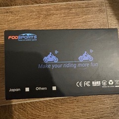 バイク　インカム　fodsports fx8の画像