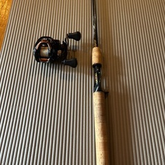 釣り竿リールセット　ベイトの画像