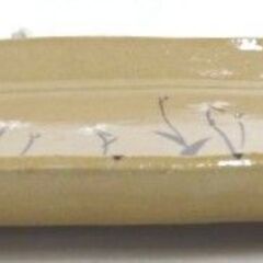 ★まとめ専用商品 A-8 美濃焼 赤織部 角皿 高木典利作 24cm 共箱付き 未使用保管品の画像