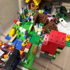 レゴブロック大量　　マインクラフトとアナ雪、シンデレラまとめての画像
