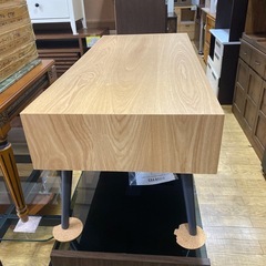 ⭐️美品⭐️センターテーブル シンプル  オシャレ 引き出し付き アイアン脚 No.2355 KEの画像