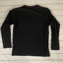 ブラウニー製　長袖Ｔシャツ　メンズ：Ｌ　ブラック色の画像