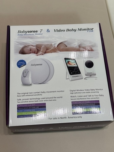 値下げしました！ベビーセンス7、ベビーセンサー、モニターセット、並行輸入品
