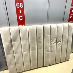 【美品】ベッドサイドボード ベロア生地 海外輸入の画像