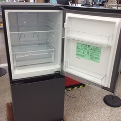 【大容量51L冷凍室】2ドア冷凍冷蔵庫 AQUA ｱｸｱ AQR-14R(DS) 137L 2025年製:ダークシルバーの画像